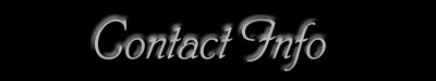Contact Info