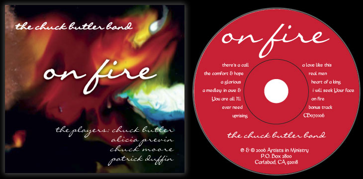 On Fire CD jacket